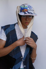 RECONSTRUCTED TEE LONG BRIM CAP