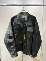PIGMENT-DYED CAMO JACKET