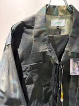 PIGMENT-DYED CAMO JACKET