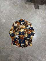【KENNINGTON】VINTAGE 70s "FANTASIA" MICKEY MOUSE ALL-OVER PRINT SHIRT