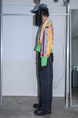 EMBROIDERED LACE BASTING SLACKS