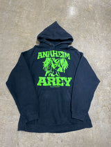 BALANCEWEARDESIGN (bal) / ACTIVE URBAN WEAR SUPPORT SYSTEM / VINTAGE 00s "ANAHEIM ARMY" PRINTED PULLOVER HOODIE