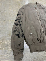 NICHOLAS & MARK / CUSTOMIZED BY BODYSONG. / CUSTOM ART PRINT BOMBER JACKET