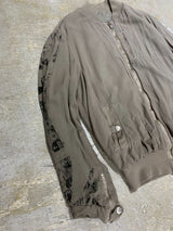 NICHOLAS & MARK / CUSTOMIZED BY BODYSONG. / CUSTOM ART PRINT BOMBER JACKET