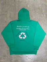 SUNNYBROOK CHRISTIAN SCHOOL / PORT AND COMPANY / “RECYCLING LIVE 4 CHRIST" VINTAGE GRAPHIC HOODIE (2010-2011)