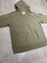 A BATHING APE (BAPE) × KAWS / “CHUM" NOSE ART GRAPHIC FULL-ZIP HOODIE (OLIVE DRAB)