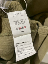 A BATHING APE (BAPE) × KAWS / “CHUM" NOSE ART GRAPHIC FULL-ZIP HOODIE (OLIVE DRAB)