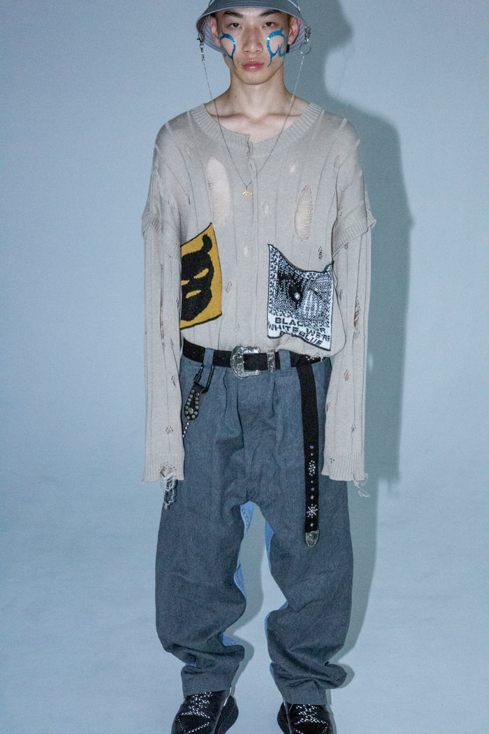 VP DAMAGE SWEATER – BODYSONG. ONLINE STORE