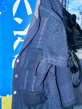 TAILOR BASTING LACE PATCHWORK JACKET