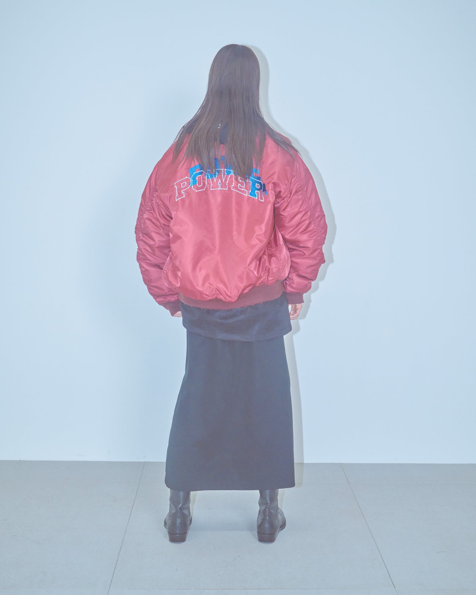 GLITCH EMBROIDERY DAMAGE MA1/DRUKQS – BODYSONG. ONLINE STORE