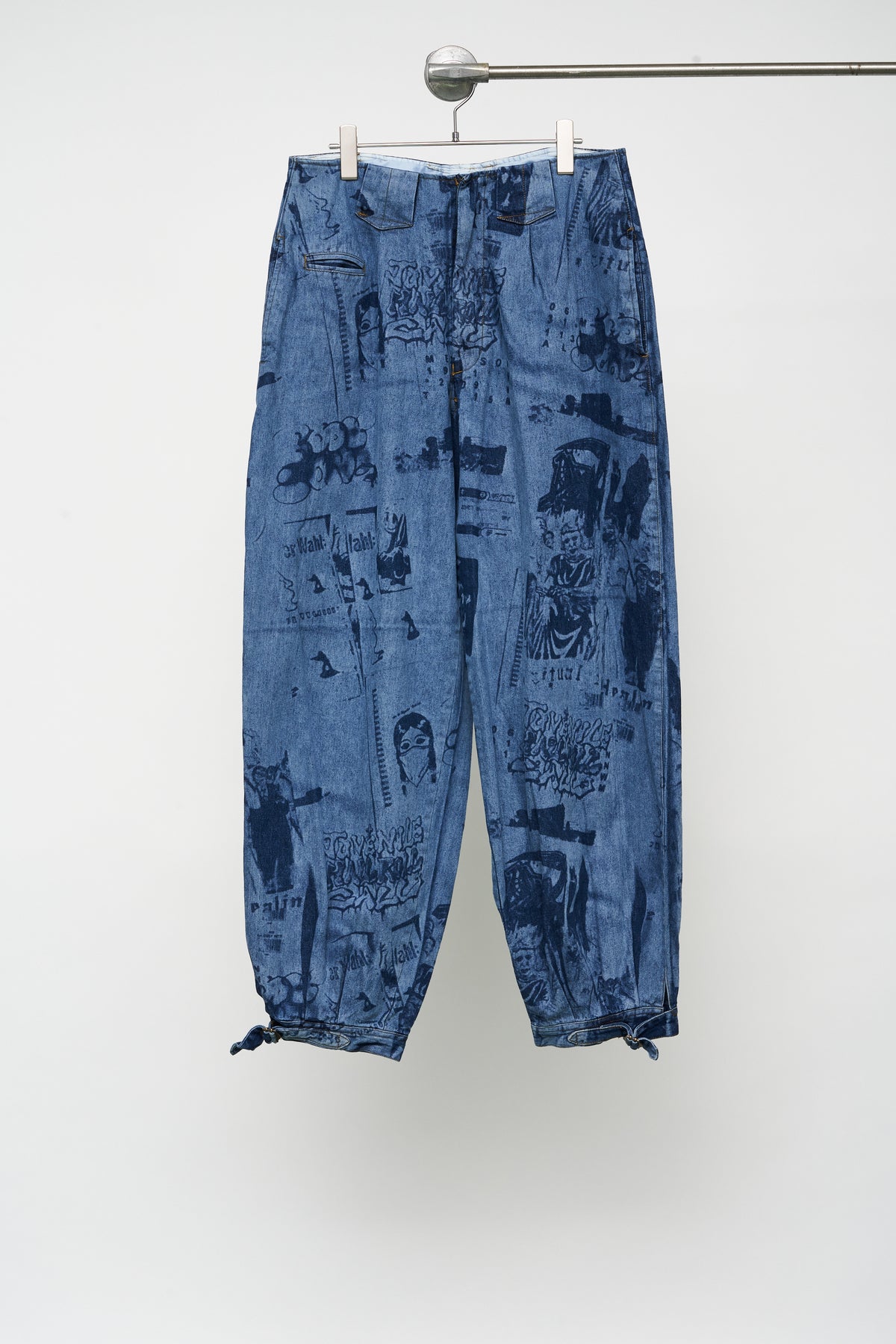 デニム/ジーンズ juvenile hall rollcall 刺繍入りデニムパンツ/(19ss)