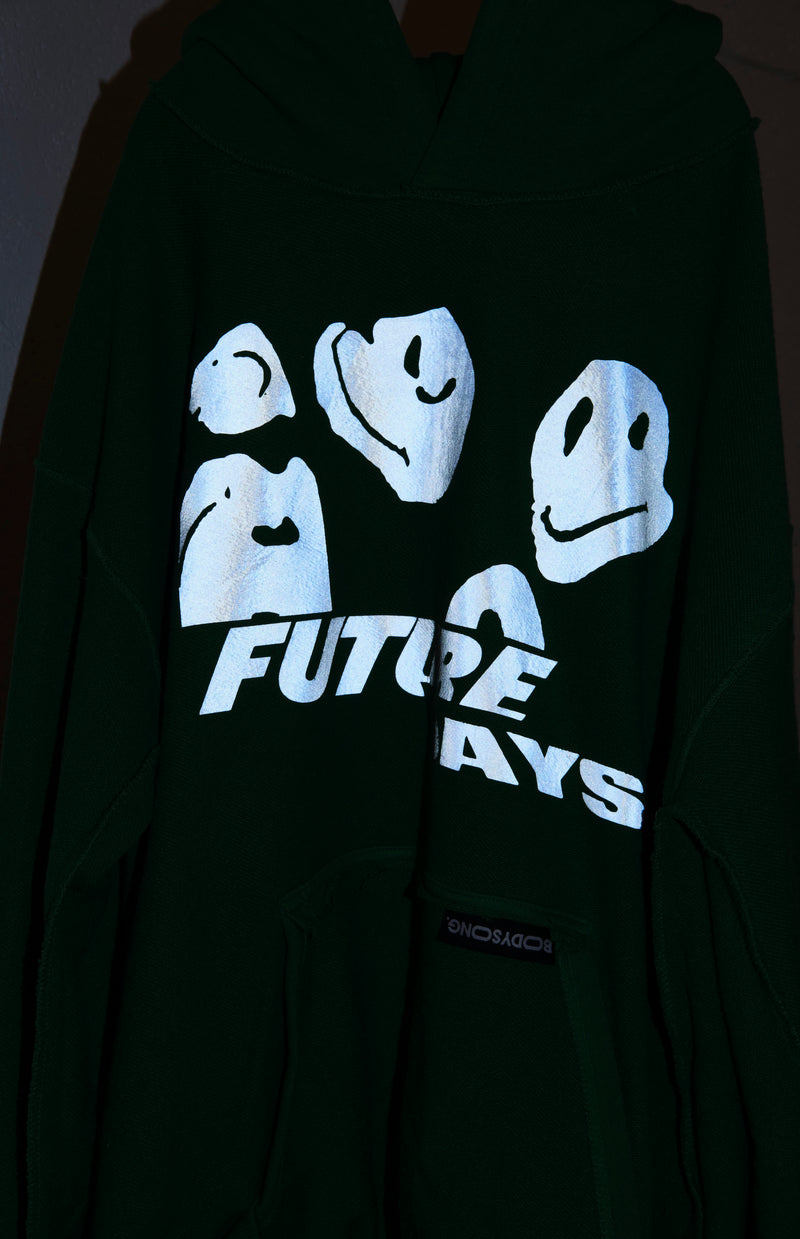 HOODIE/FUTUREDAYS		GREEN