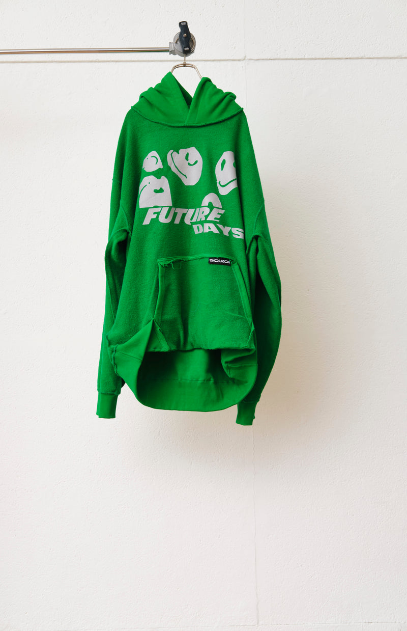HOODIE/FUTUREDAYS		GREEN