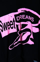 HOODIE/SWEETDREAMS		BLACK