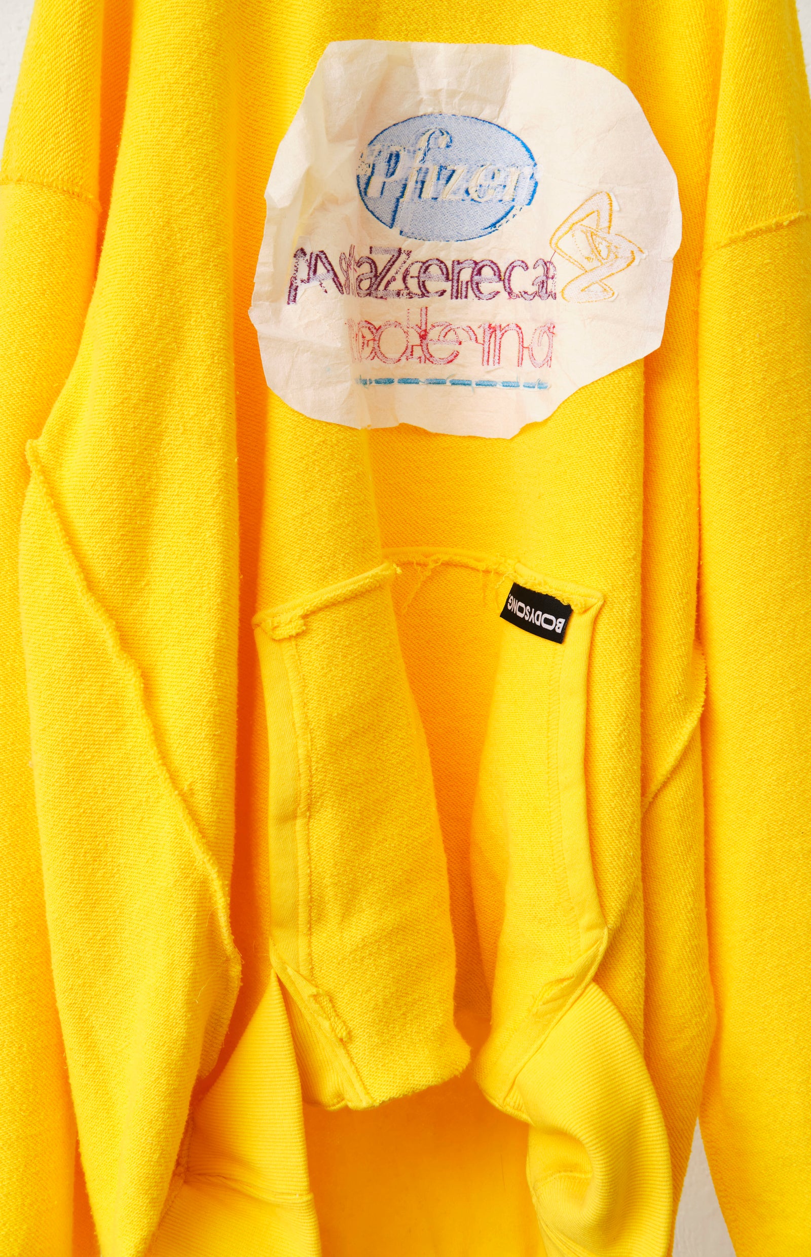 GlitchembHOODIE YELLOW – BODYSONG. ONLINE STORE 