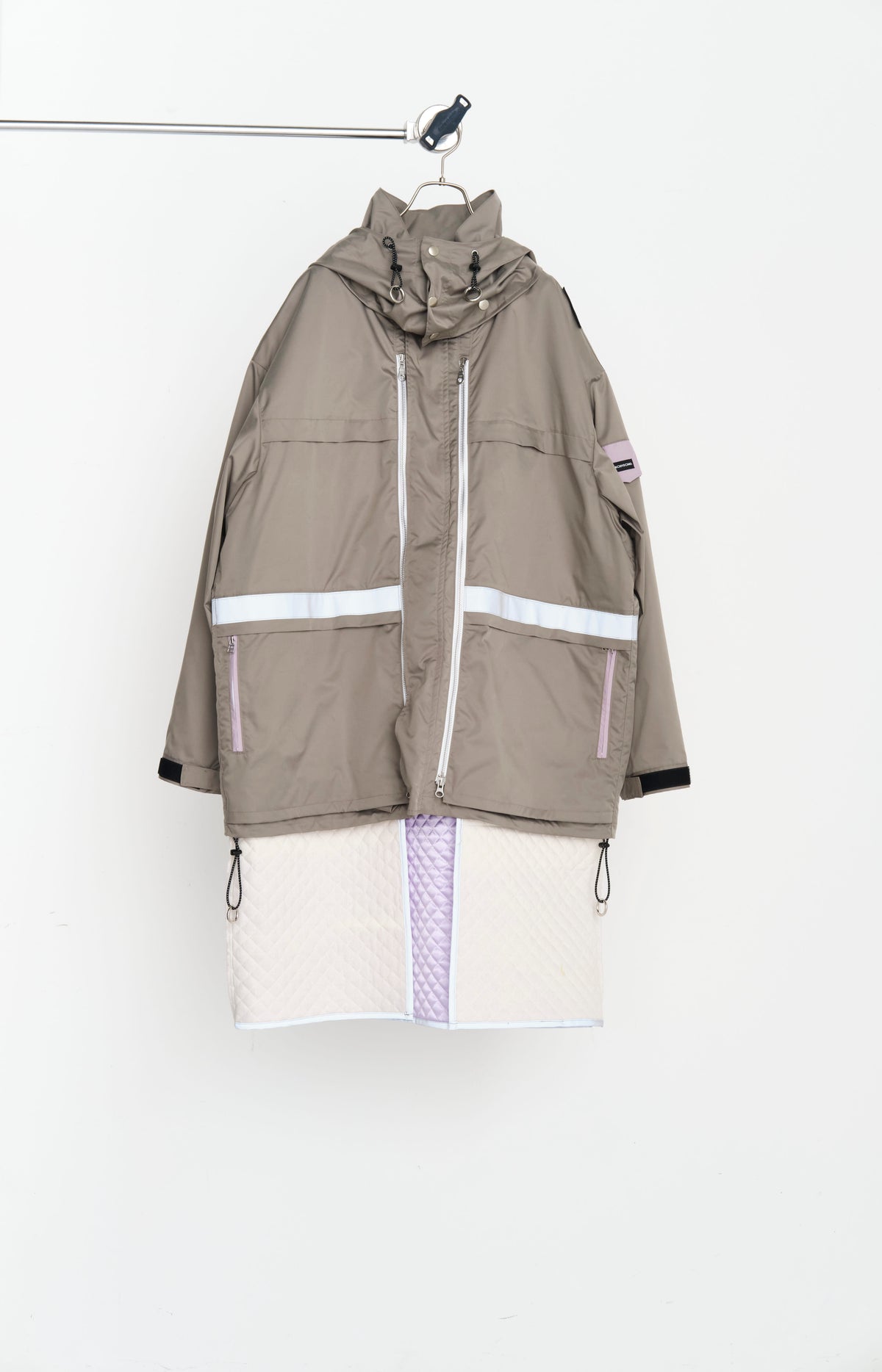 ジャケット・アウター BODYSONG. ATELIER STAFF CORT white 08-AUG-ARTHUR-ASHE-WARMUP-