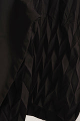 HALF PLEATS PULL LIMONTA BLACK