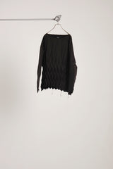 HALF PLEATS PULL LIMONTA BLACK