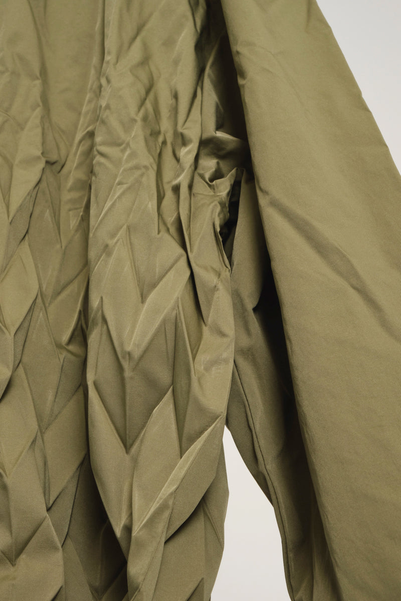 HALF PLEATS PULL LIMONTA KHAKI