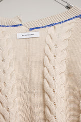 INSIDE OUT KNIT CD WHITE
