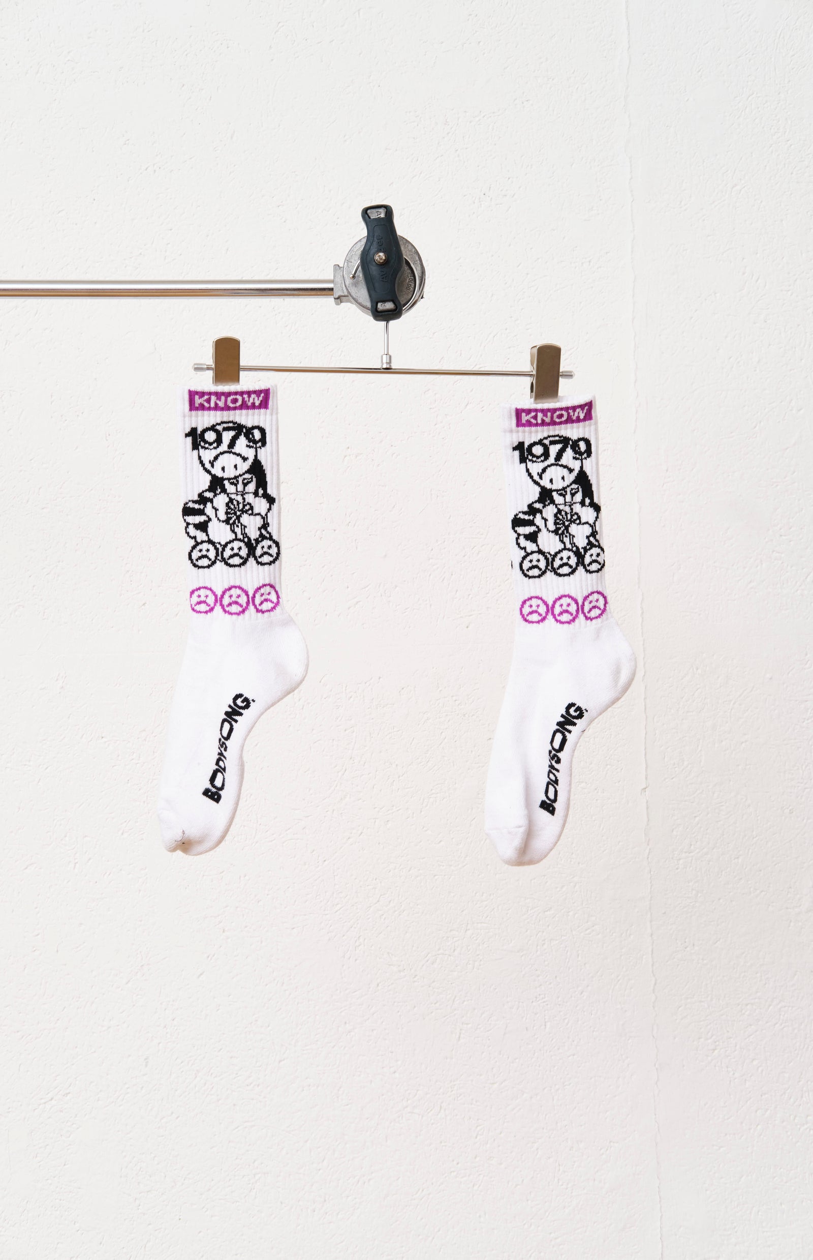 ZUTOMAYO BODYSONG Socks ブラック　ホワイト ZUTOMAYO x BODYSONG. Socks 2 - ZUTOMAYO MART