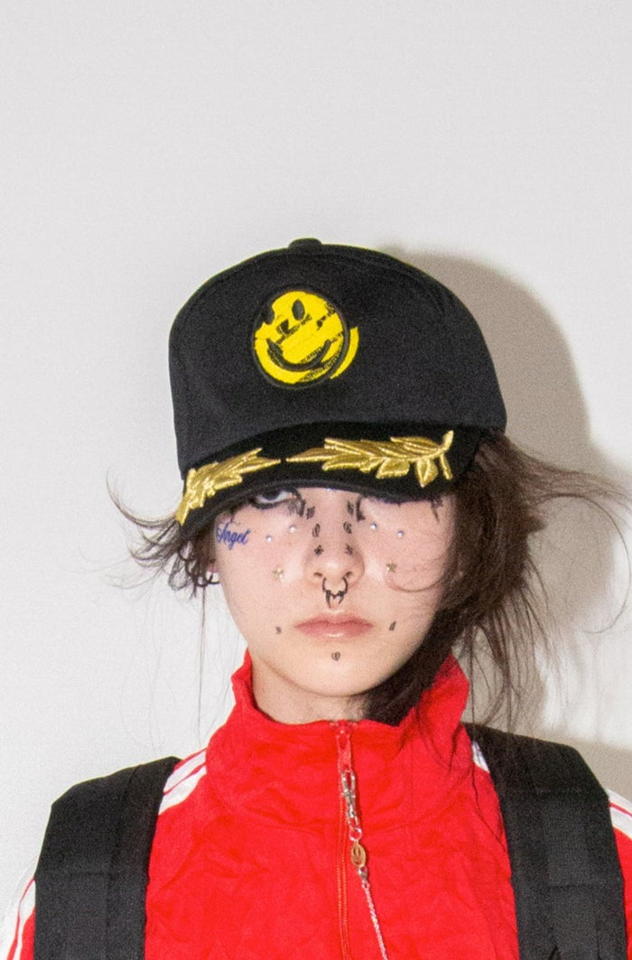 GLITCH EMB CAP WEAK – BODYSONG. ONLINE STORE